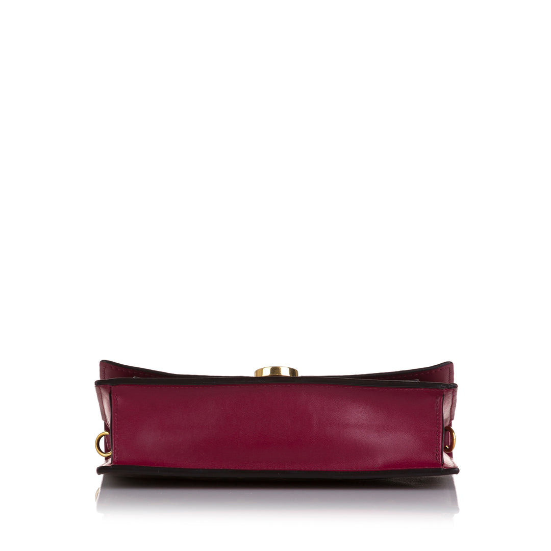 Monogram Flore Wallet On Chain Brown - Gaby Paris