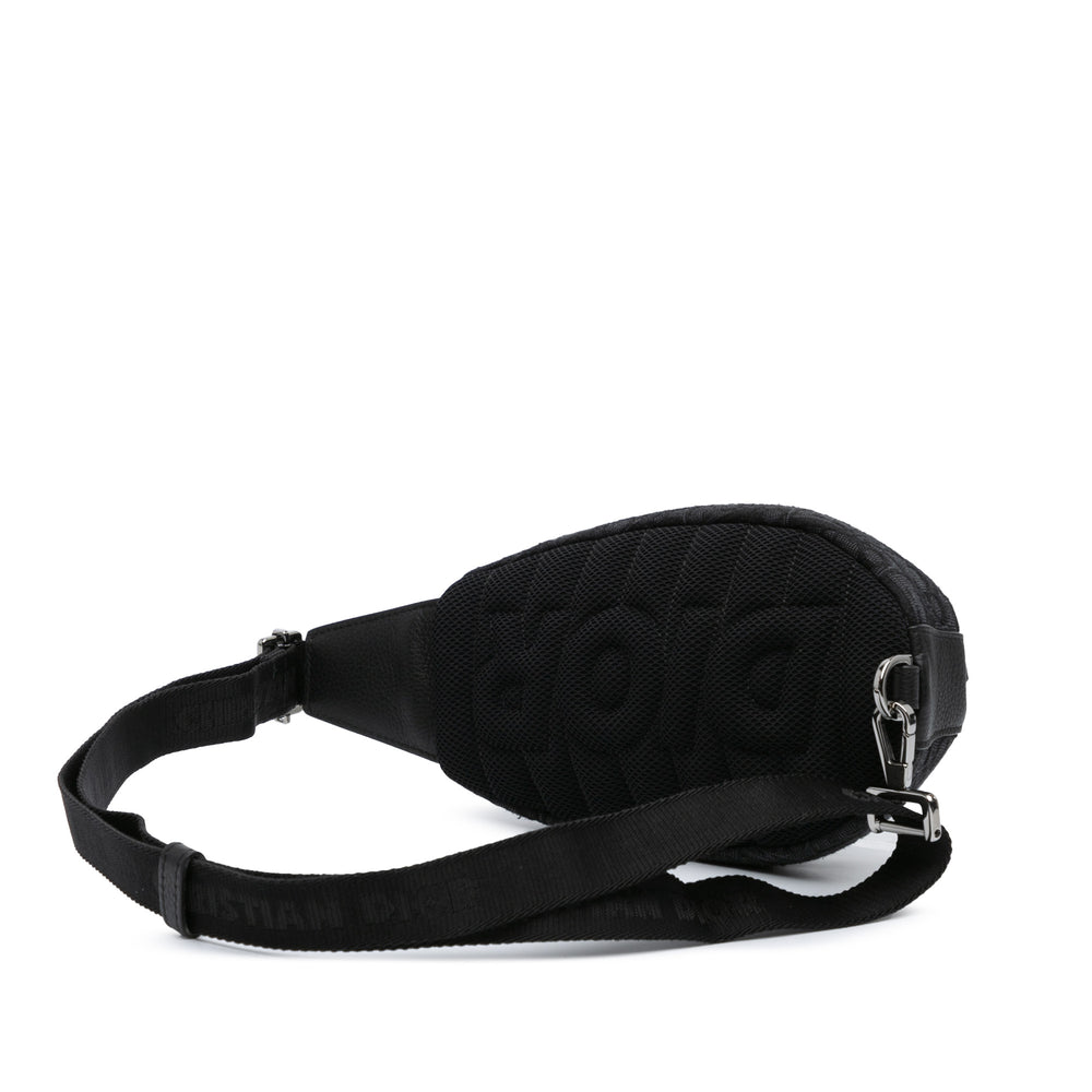 Oblique Scarab Sling Black - Gaby Paris