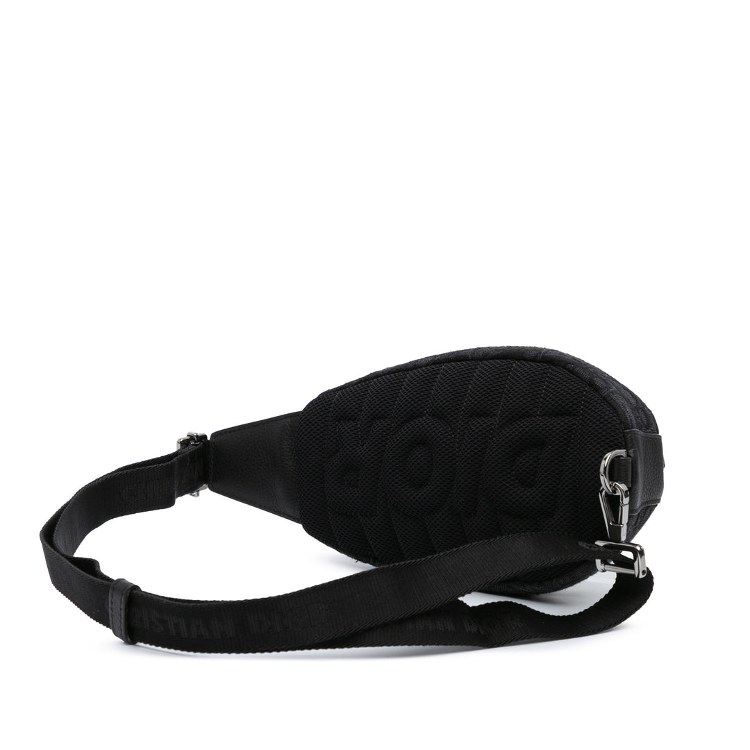 Oblique Scarab Sling Black - Gaby Paris