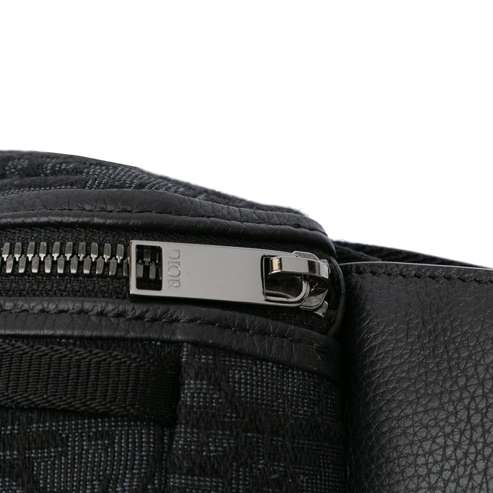 Oblique Scarab Sling Black - Gaby Paris