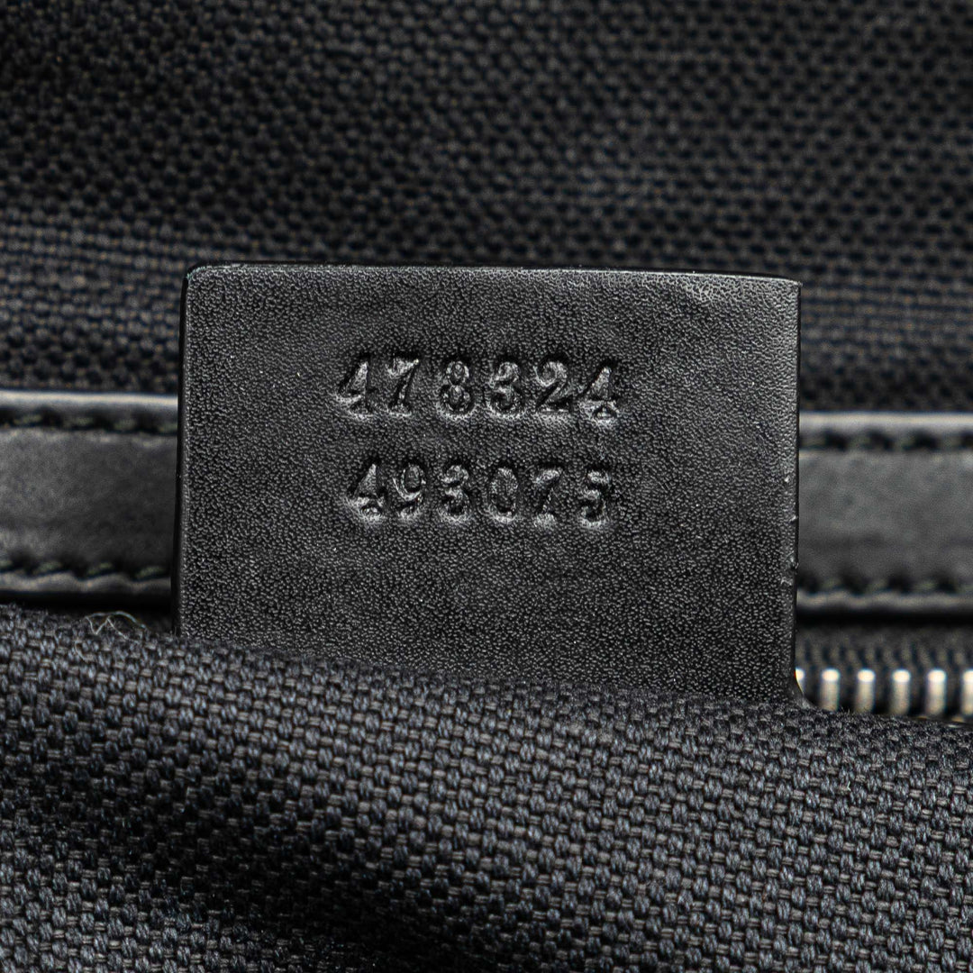 GG Supreme Web Backpack Black - Gaby Paris