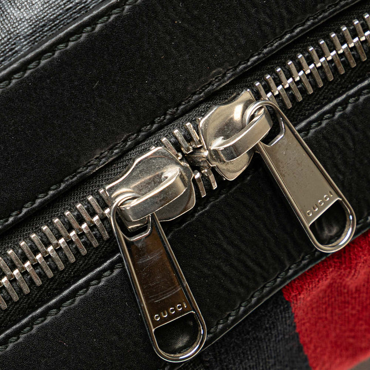 GG Supreme Web Backpack Black - Gaby Paris
