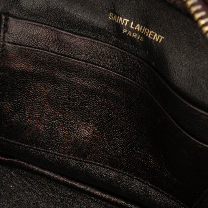 Saint Laurent Cuir de veau Monogram Blogger Sac