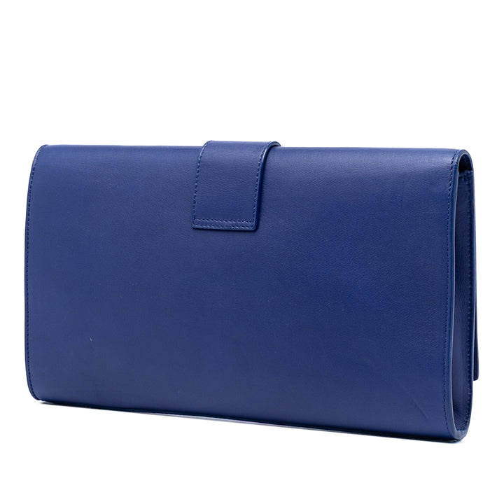Saint Laurent Chyc Ligne Pochette Bleu – vue 2 – GABY PARIS