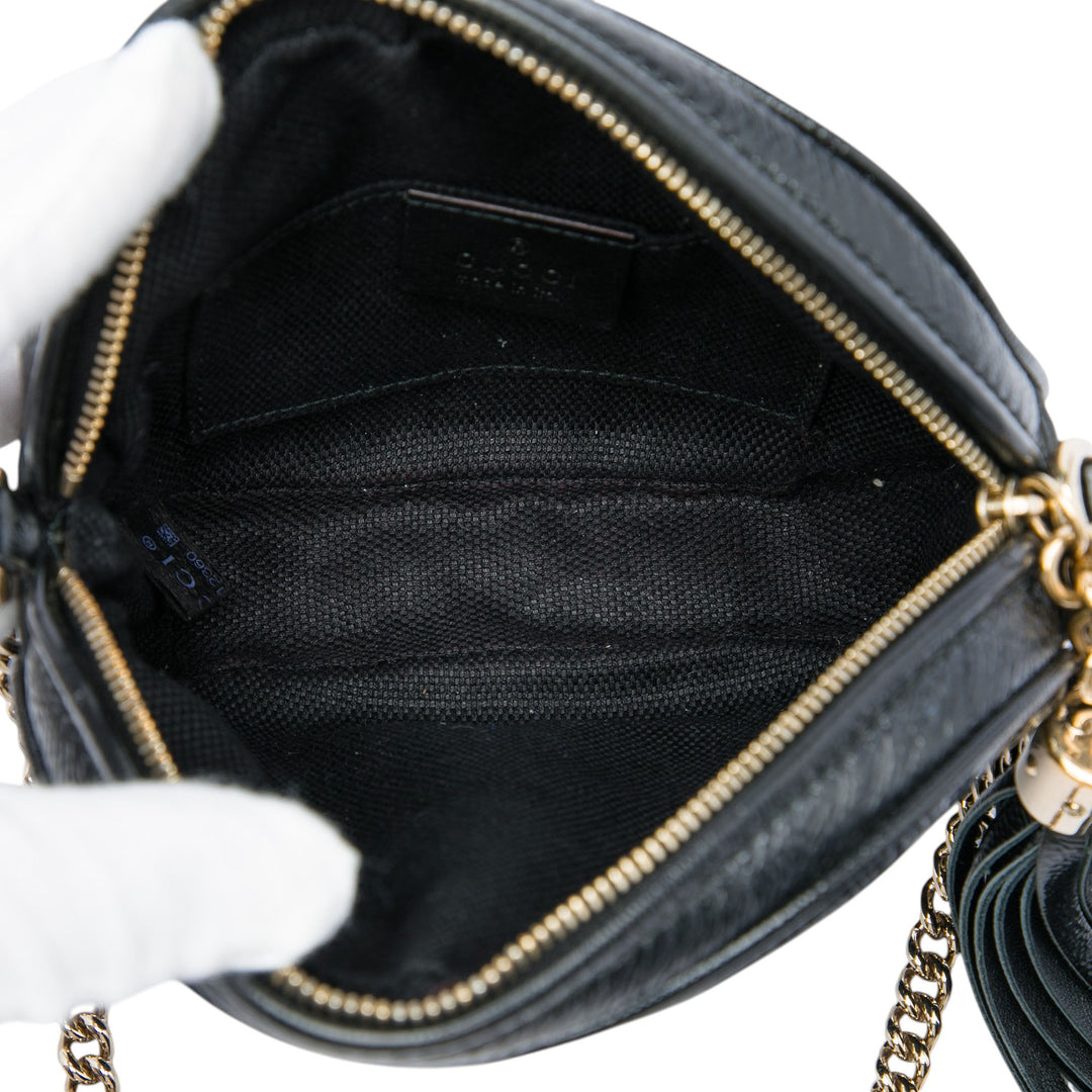 Soho Chaîne Sac Mini Noir