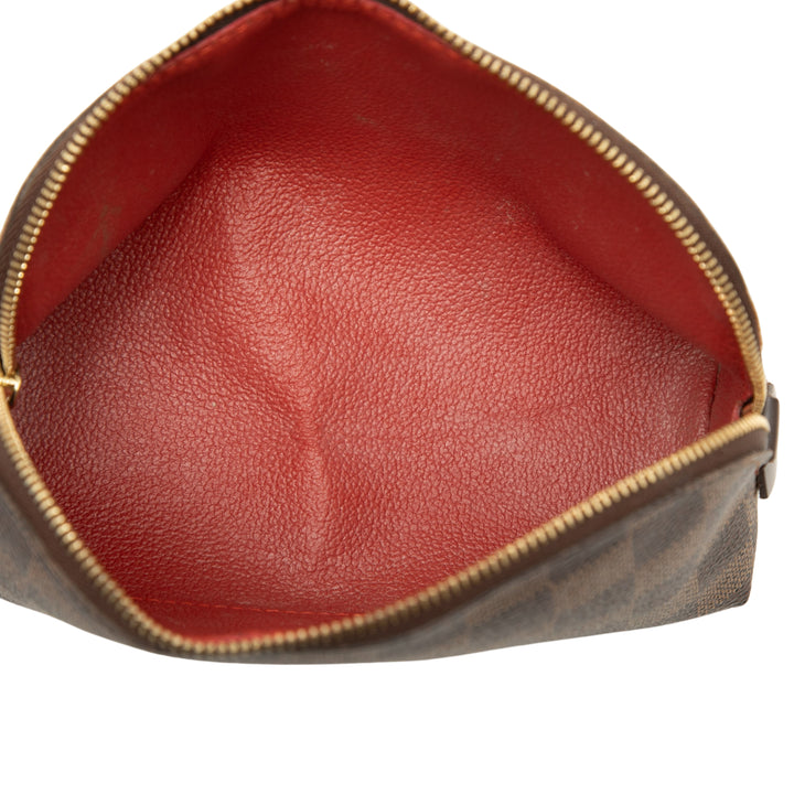 Trousse de maquillage Damier Ébène Marron