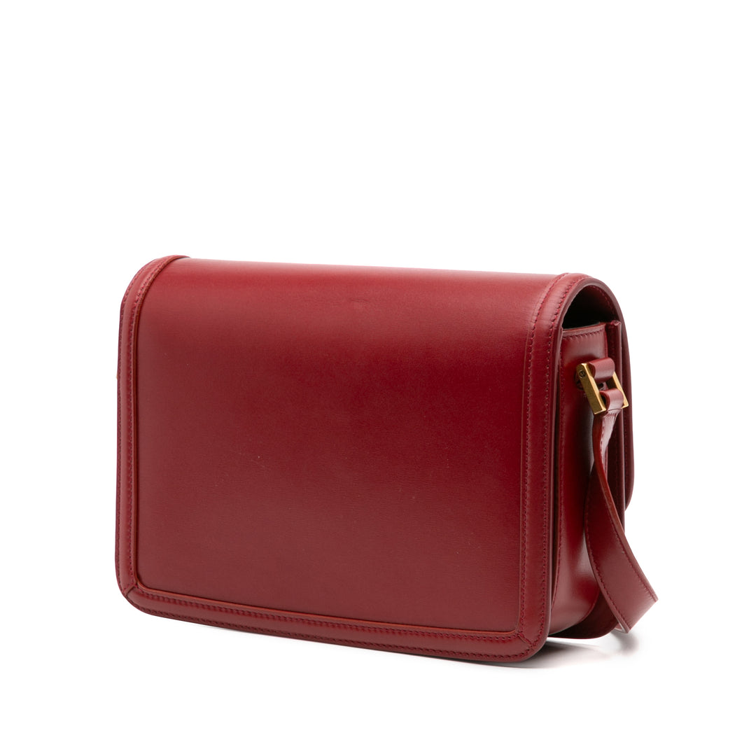 Saint Laurent Medium Cuir de veau Solferino Sac In Boîte