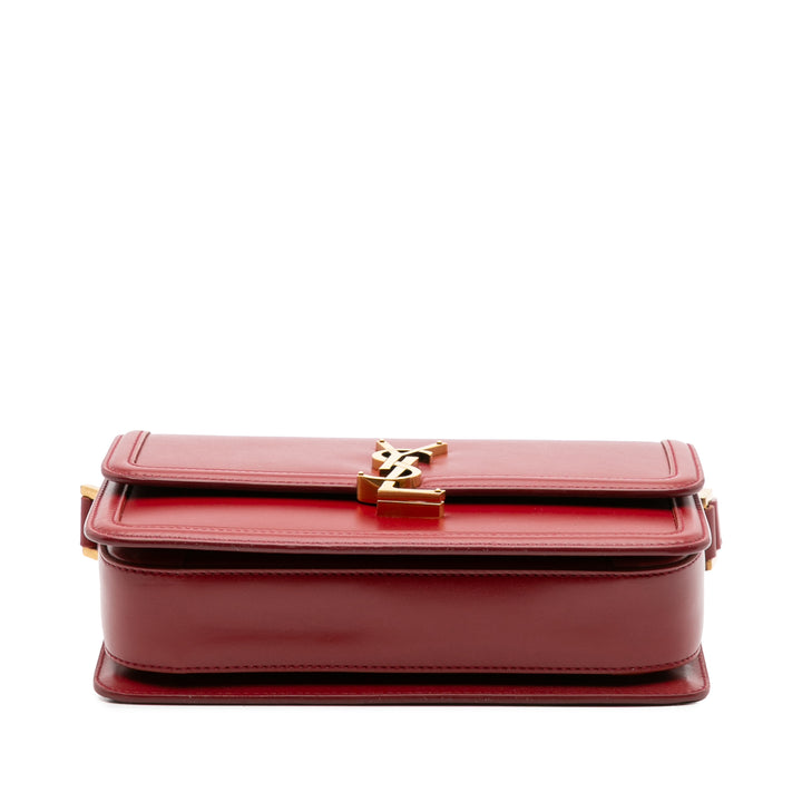 Saint Laurent Medium Cuir de veau Solferino Sac In Boîte