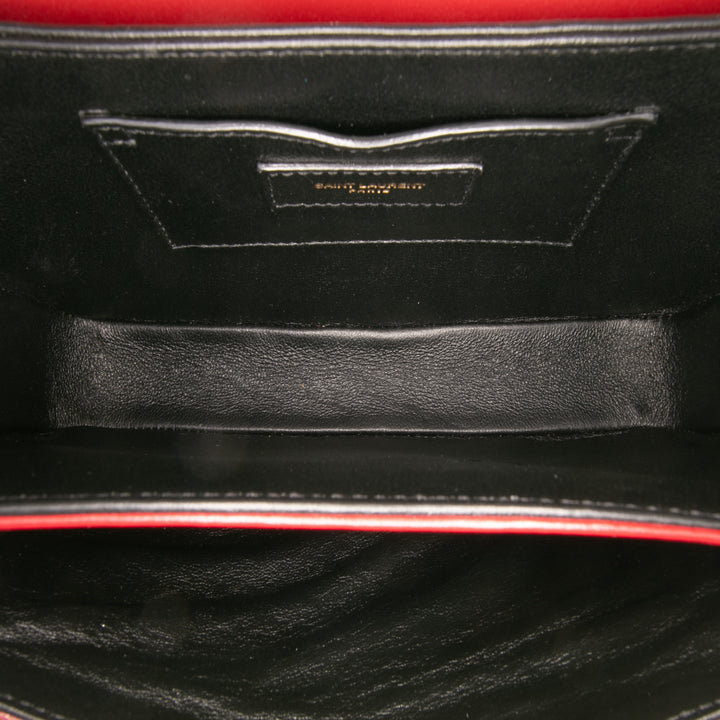 Saint Laurent Medium Cuir de veau Solferino Sac In Boîte