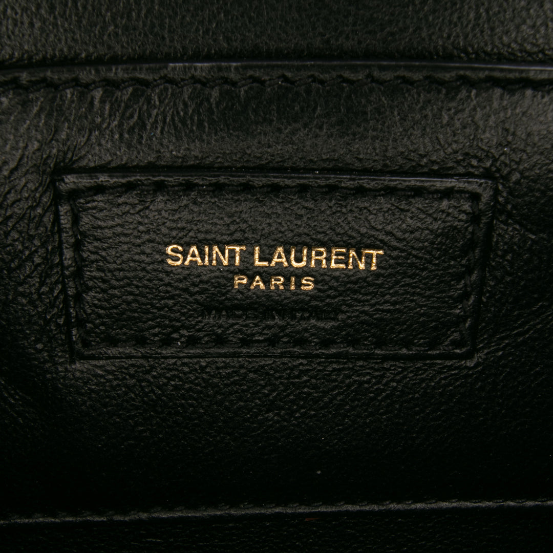 Saint Laurent Medium Cuir de veau Solferino Sac In Boîte