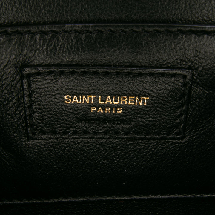 Saint Laurent Medium Cuir de veau Solferino Sac In Boîte
