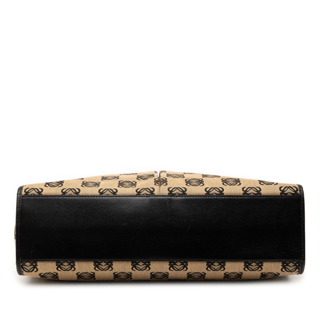 LOEWE Anagram Toile Repeat Cabas