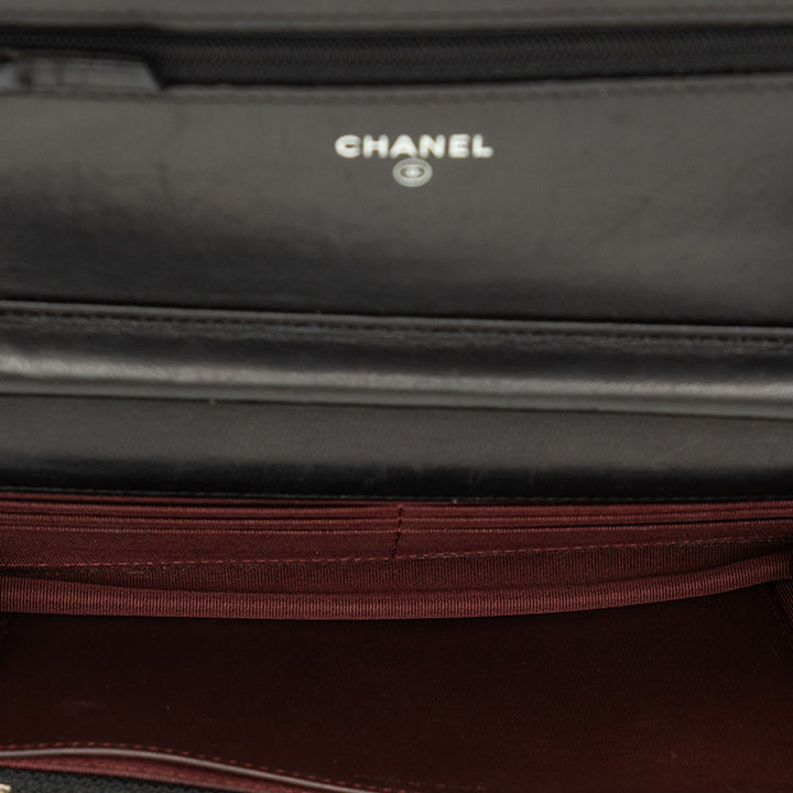 Chanel CC Matelassé Wallet on Chain Cuir d'agneau