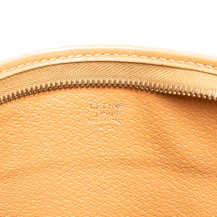 Macadam Coated Canvas Clutch Brown - Gaby Paris
