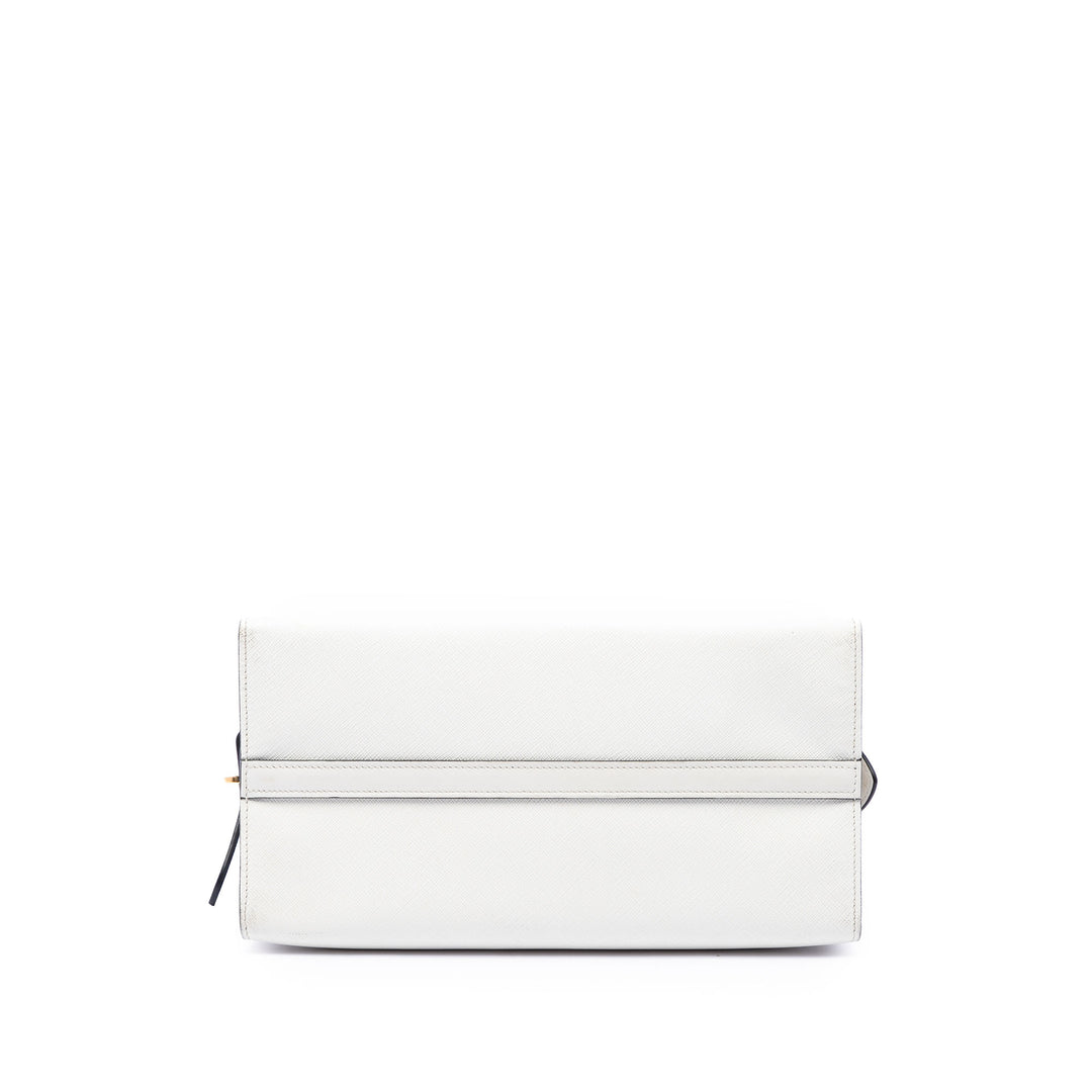 Bicolore et City Veau Esplanade Sac Saffiano Noir