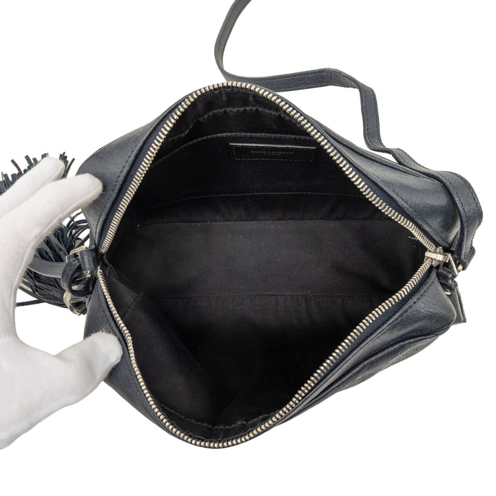 Lou Sac caméra Petit Cuir d'agneau Noir