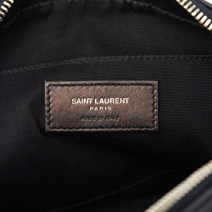Lou Sac caméra Petit Cuir d'agneau Noir