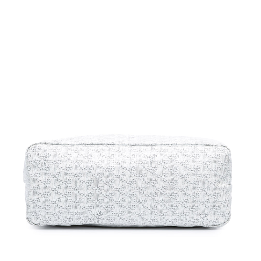 Goyard Sac porté épaule Boheme Hobo Goyardine Blanc – vue 3 – GABY PARIS
