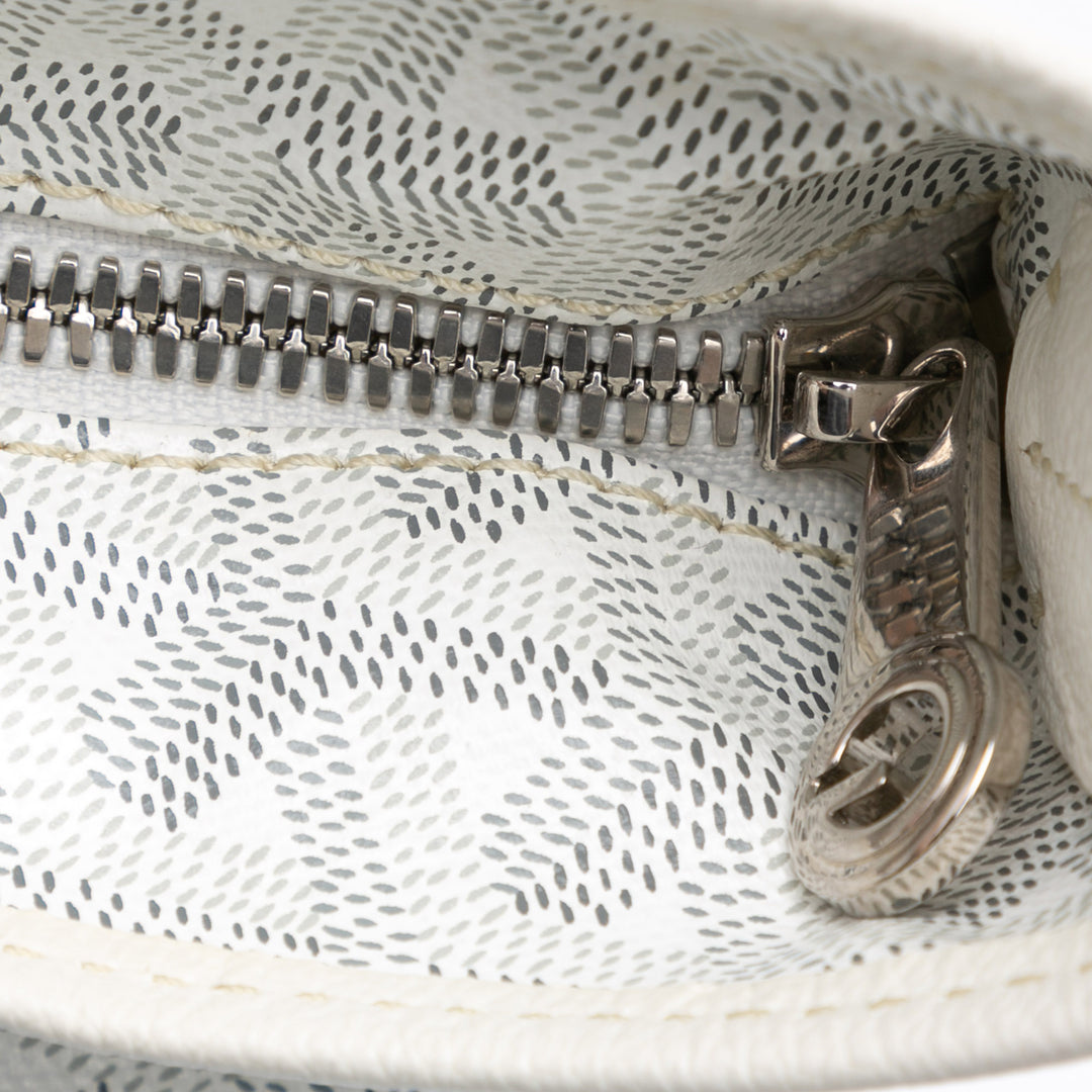 Goyard Sac porté épaule Boheme Hobo Goyardine Blanc – vue 7 – GABY PARIS