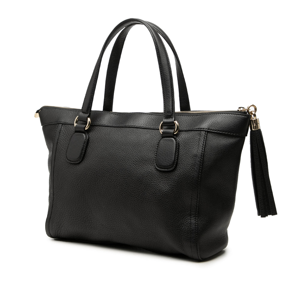 Gucci Soho Working Cabas Petit Noir – vue 2 – GABY PARIS