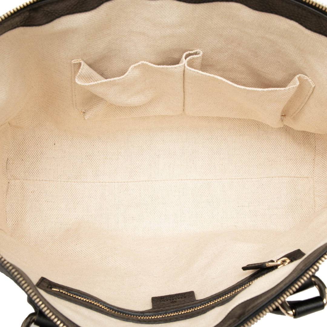 Gucci Soho Working Cabas Petit Noir – vue 4 – GABY PARIS