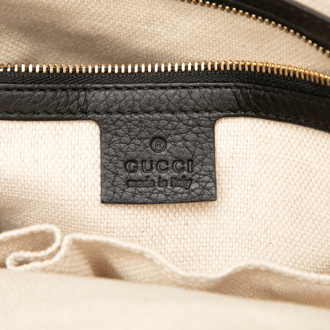 Gucci Soho Working Cabas Petit Noir – vue 5 – GABY PARIS