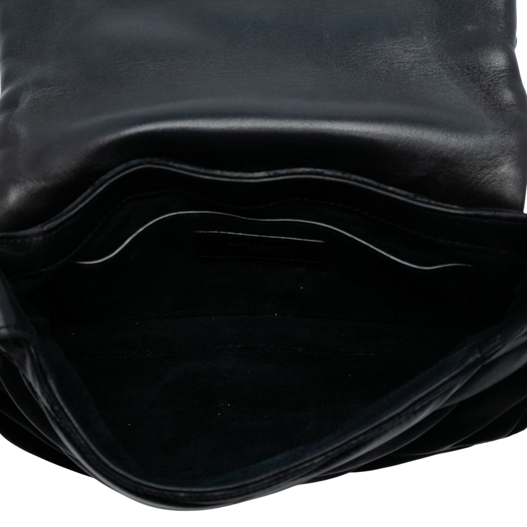 Saint Laurent Matelassé Satin Le 57 Sac bandoulière