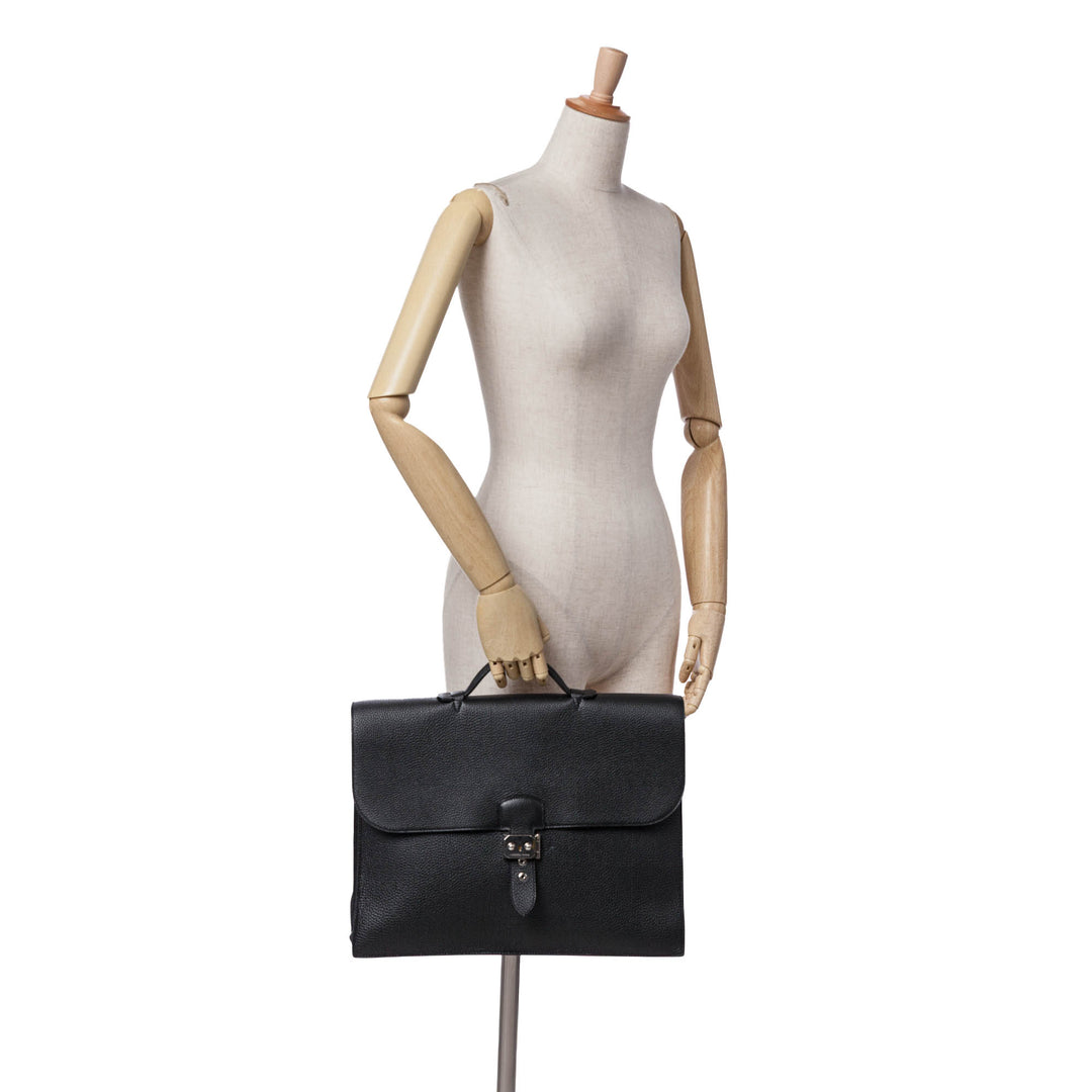 Togo Sac A Depeches Black - Gaby Paris