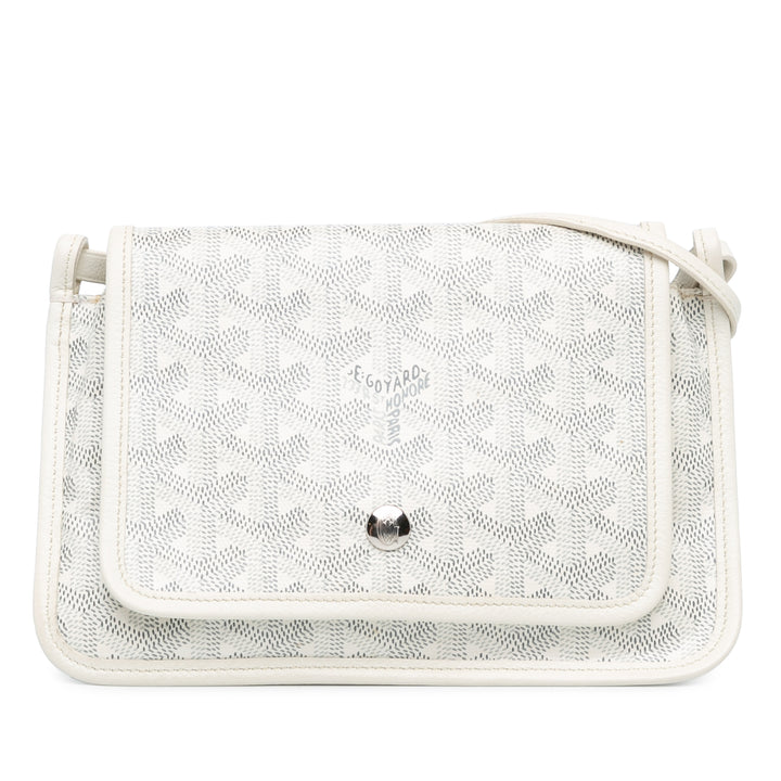 Goyardine Plumet Pocket Wallet White - Gaby Paris