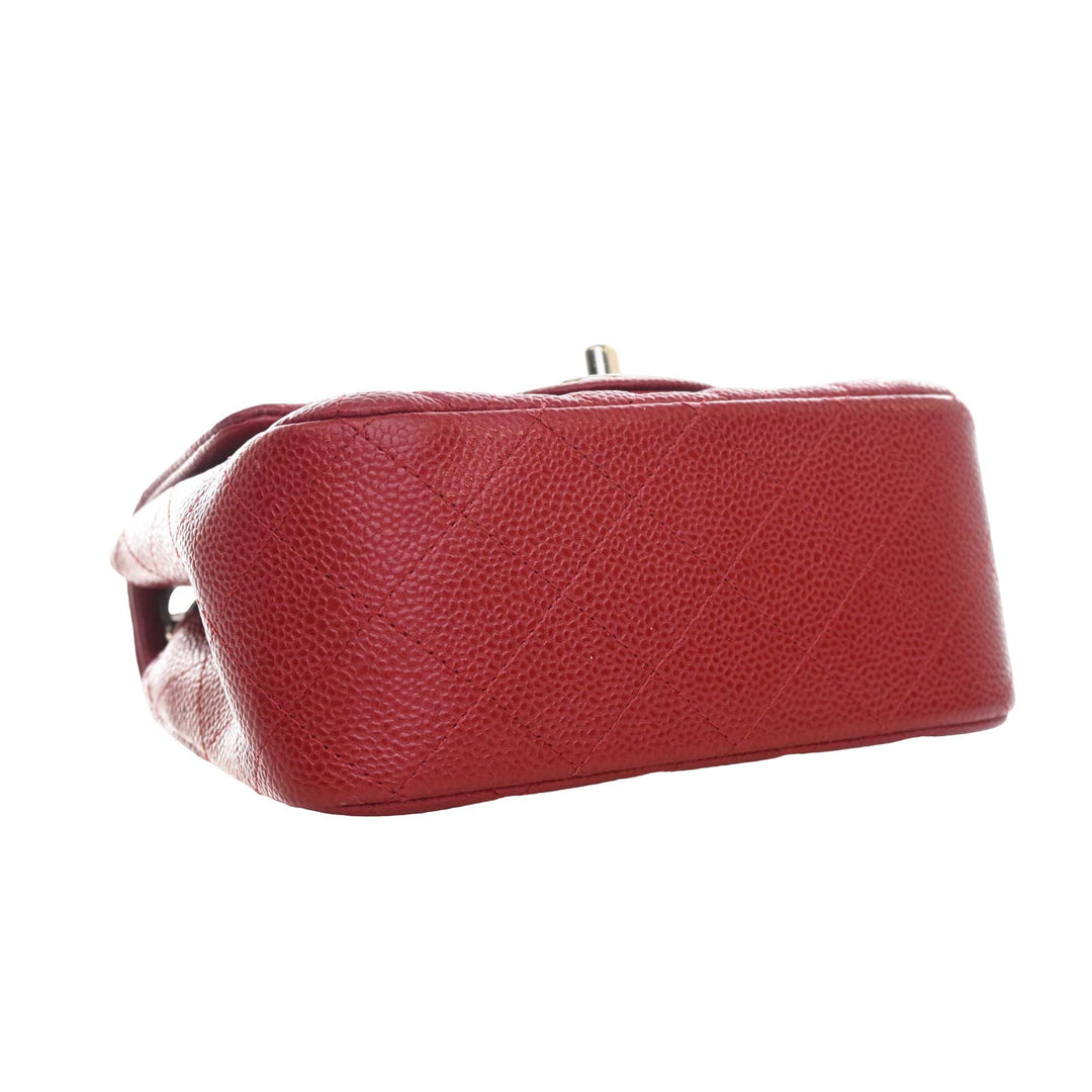 Chanel Mini Square Classic Caviar Simple rabat