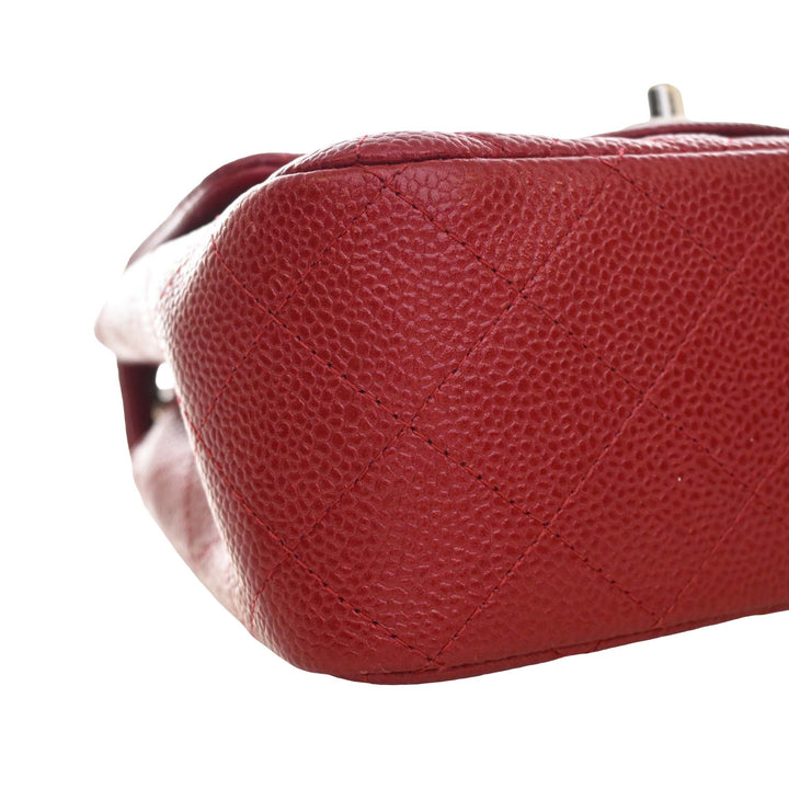 Chanel Mini Square Classic Caviar Simple rabat