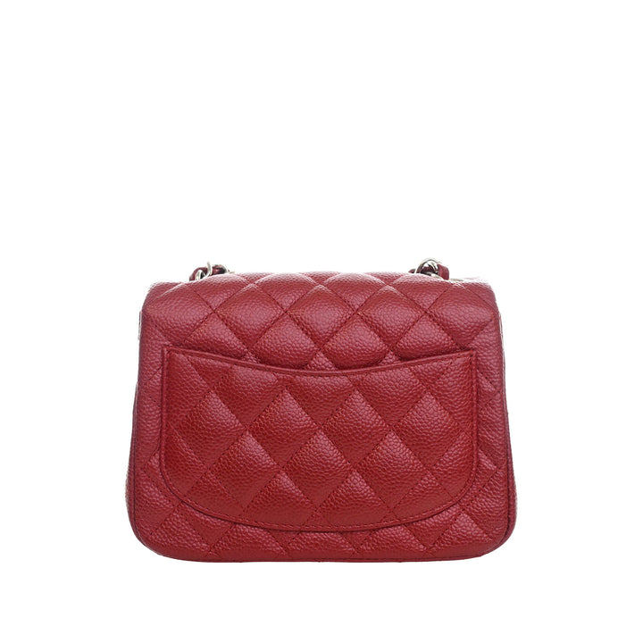 Chanel Mini Square Classic Caviar Simple rabat
