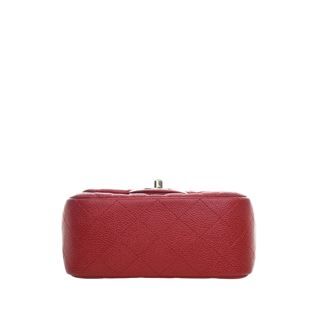 Chanel Mini Square Classic Caviar Simple rabat