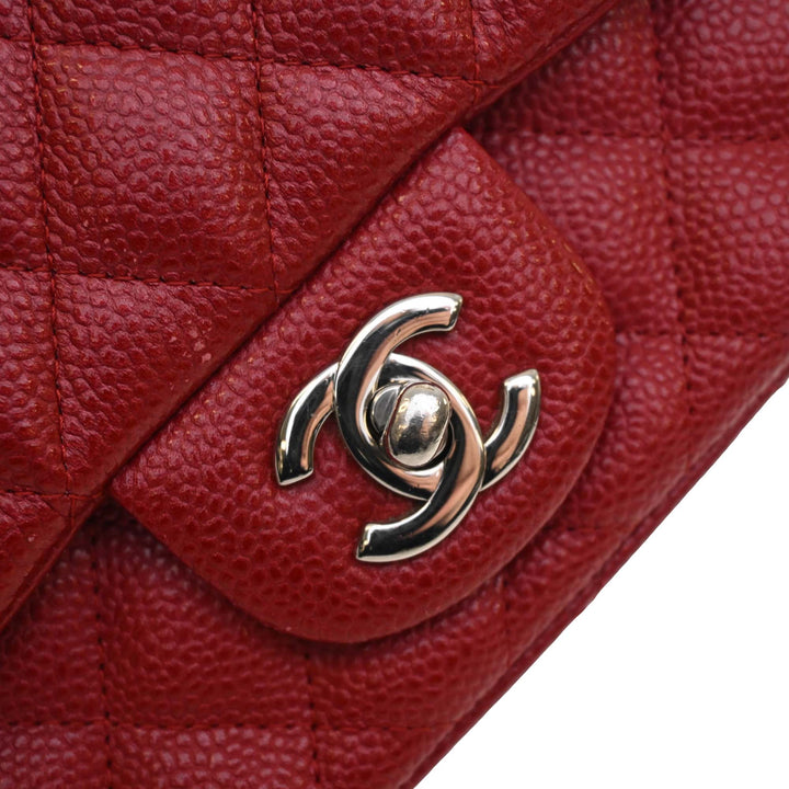 Chanel Mini Square Classic Caviar Simple rabat