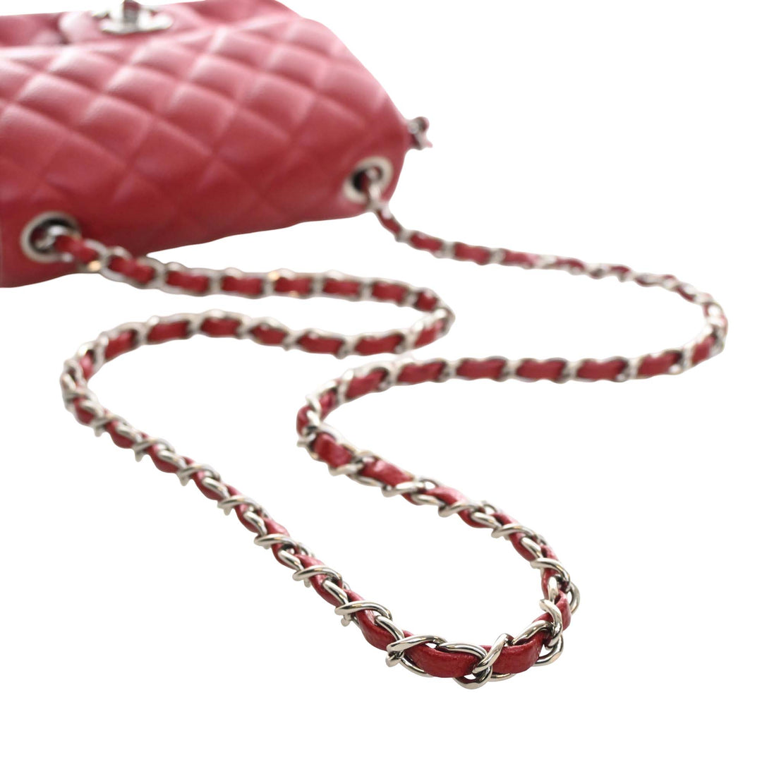Chanel Mini Square Classic Caviar Simple rabat