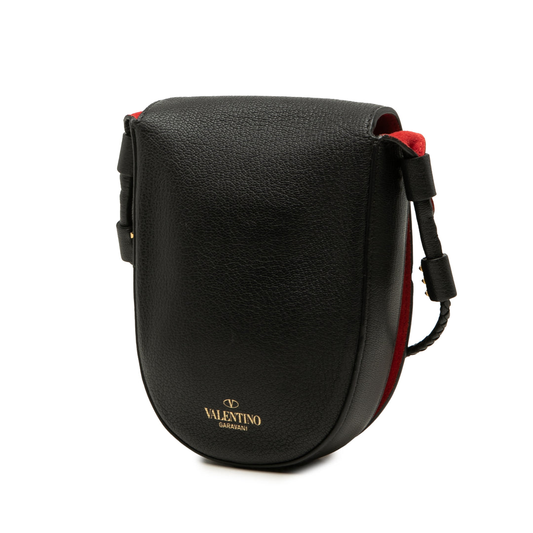 Valentino VBague Sac Cuir de chèvre Noir