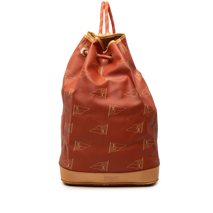 Americas Cup Saint Tropez Toile enduite Rouge