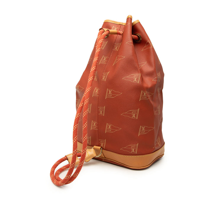 Americas Cup Saint Tropez Toile enduite Rouge