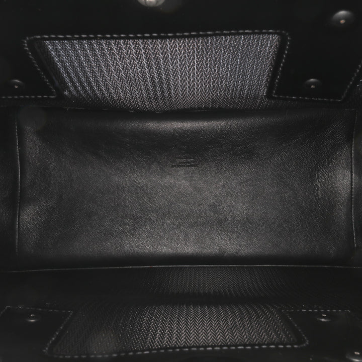 Small Mesh and Patent Rive Gauche Tote Black - Gaby Paris