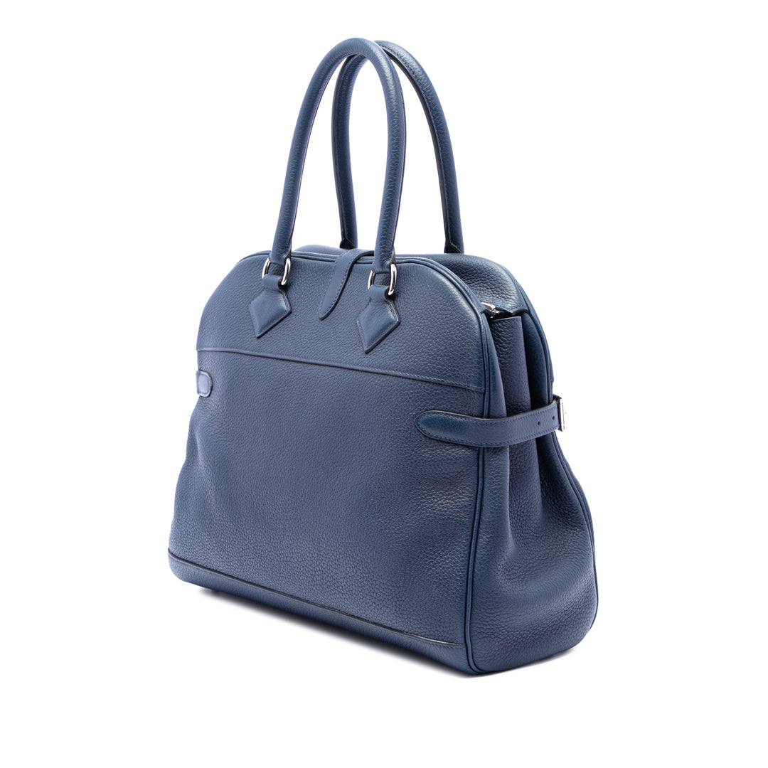 Hermès Atlas 35 Clémence Bleu – vue 2 – GABY PARIS