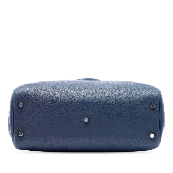 Hermès Atlas 35 Clémence Bleu – vue 3 – GABY PARIS