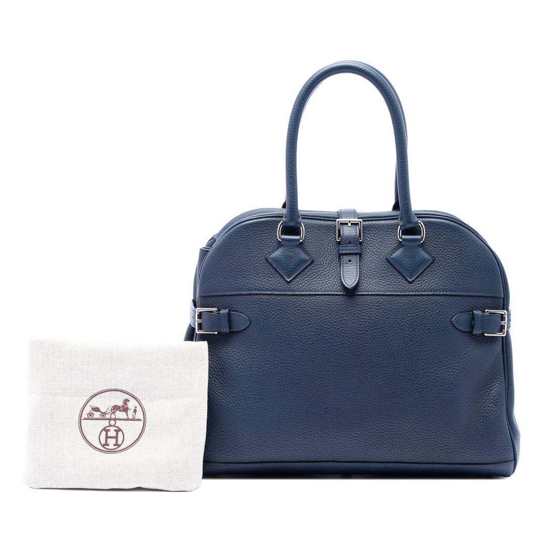 Hermès Atlas 35 Clémence Bleu – vue 7 – GABY PARIS