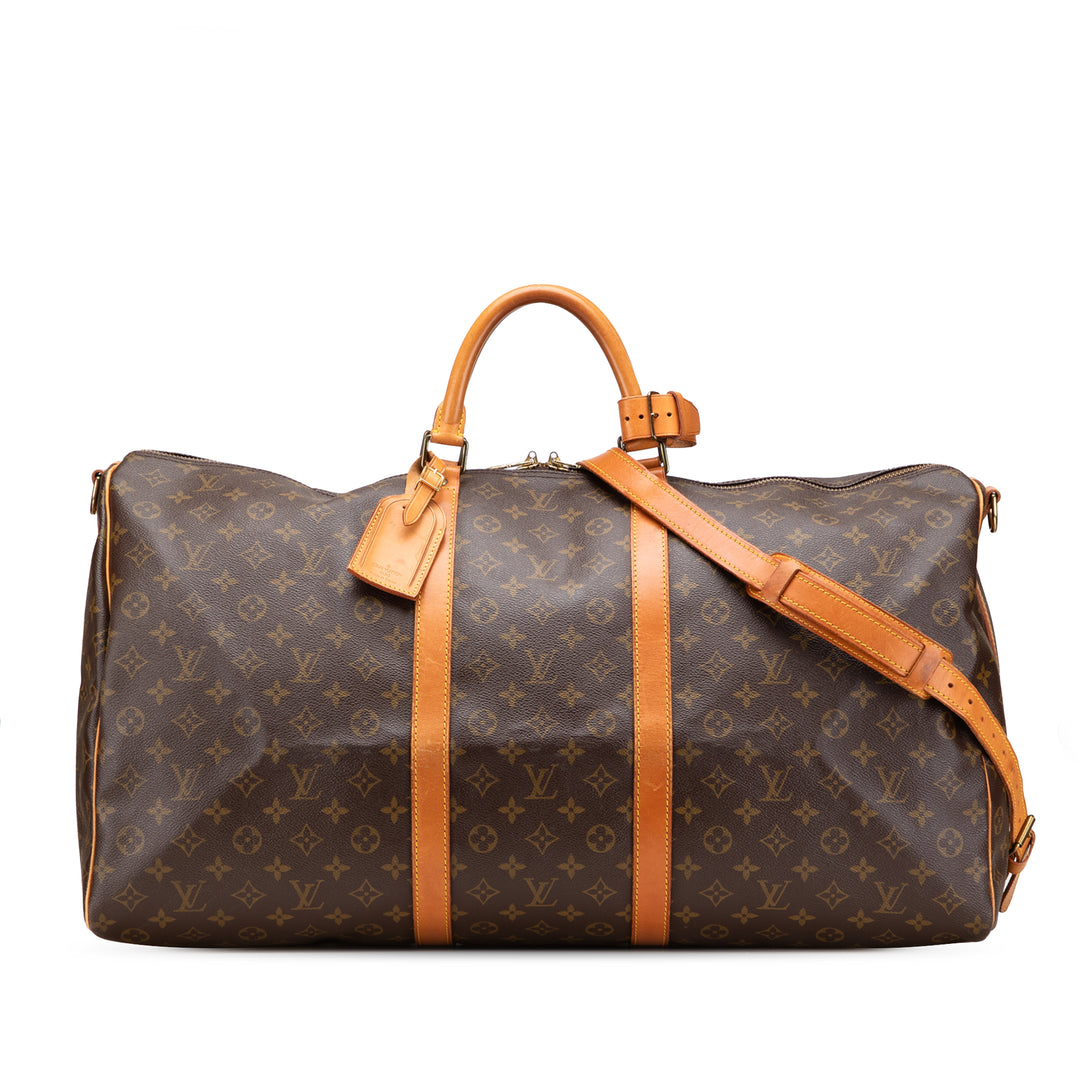 Monogram Keepall Bandouliere 60 Brown - Gaby Paris