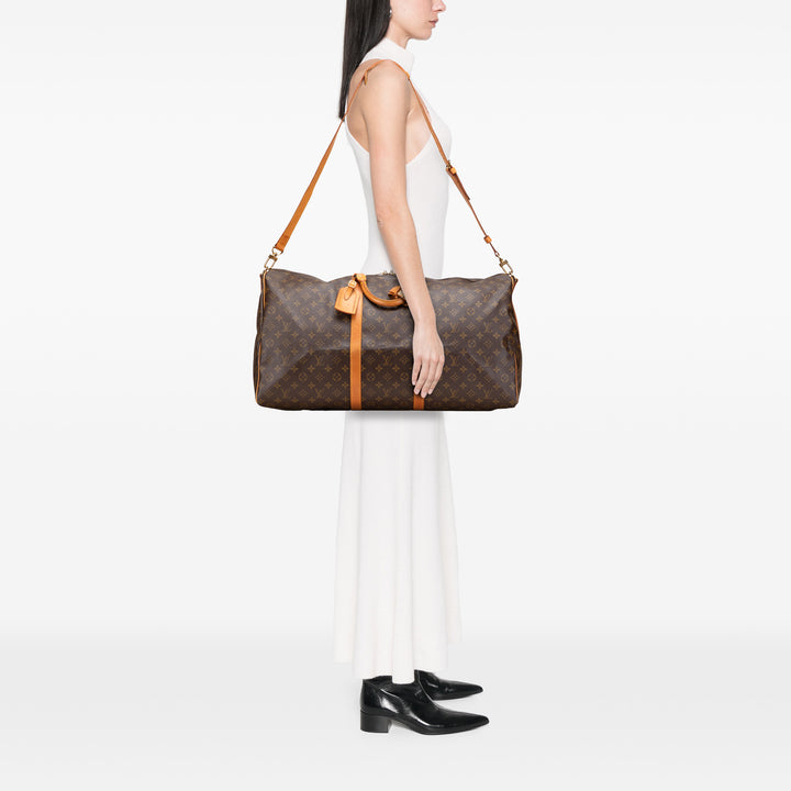Monogram Keepall Bandouliere 60 Brown - Gaby Paris