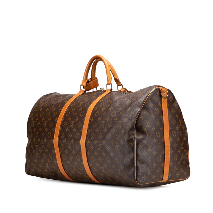 Monogram Keepall Bandouliere 60 Brown - Gaby Paris