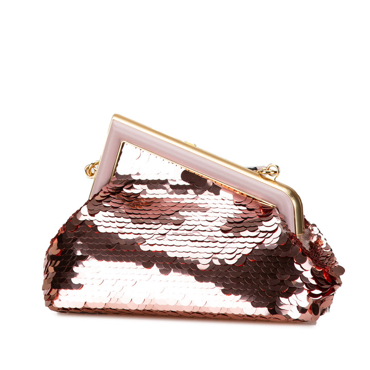 Small First Sequin Bag Pink - Gaby Paris