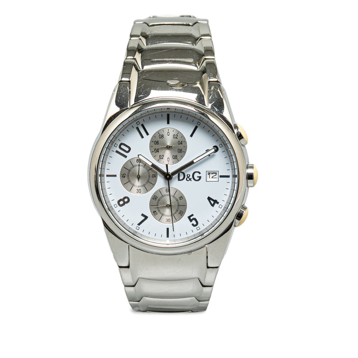 Quartz Stainless Steel Sandpiper Watch Silver - Gaby Paris