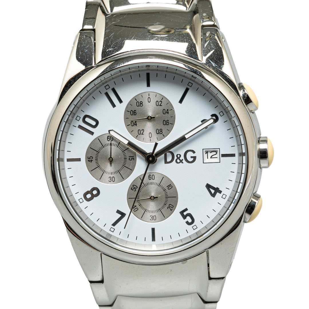 Quartz Stainless Steel Sandpiper Watch Silver - Gaby Paris