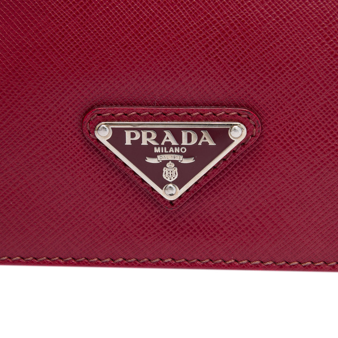Business Sac Saffiano Rouge