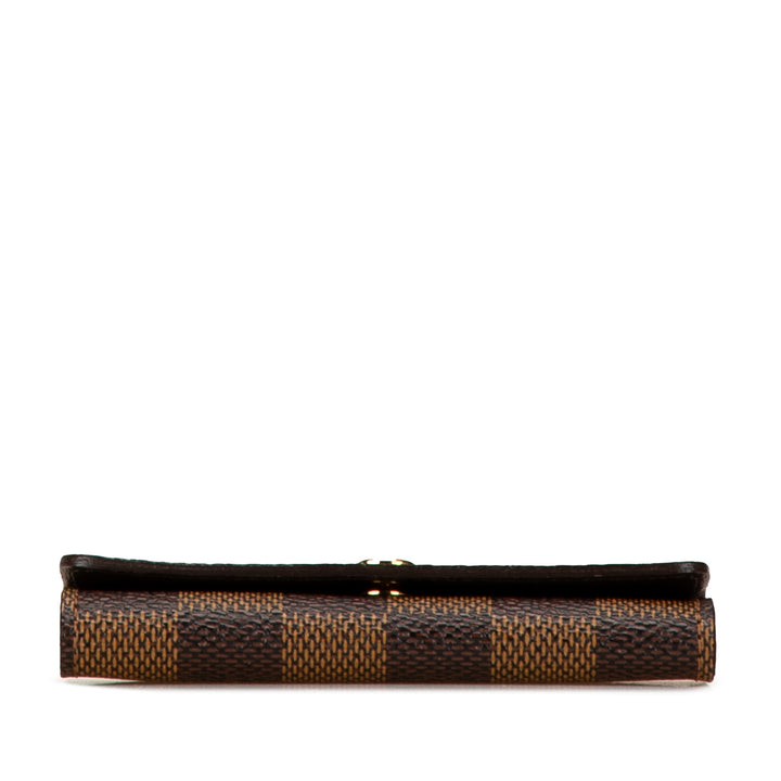 Damier Ebene Multicles 4 Key Holder Brown - Gaby Paris